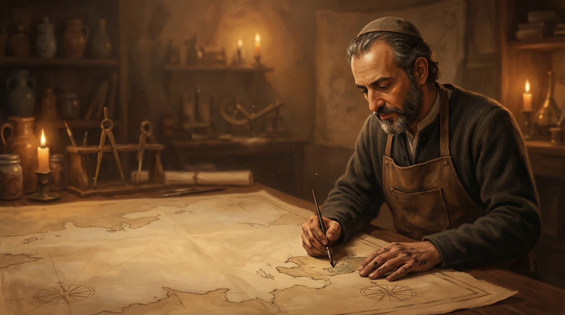 Abraham Cresques | The Mapmaker of Majorca