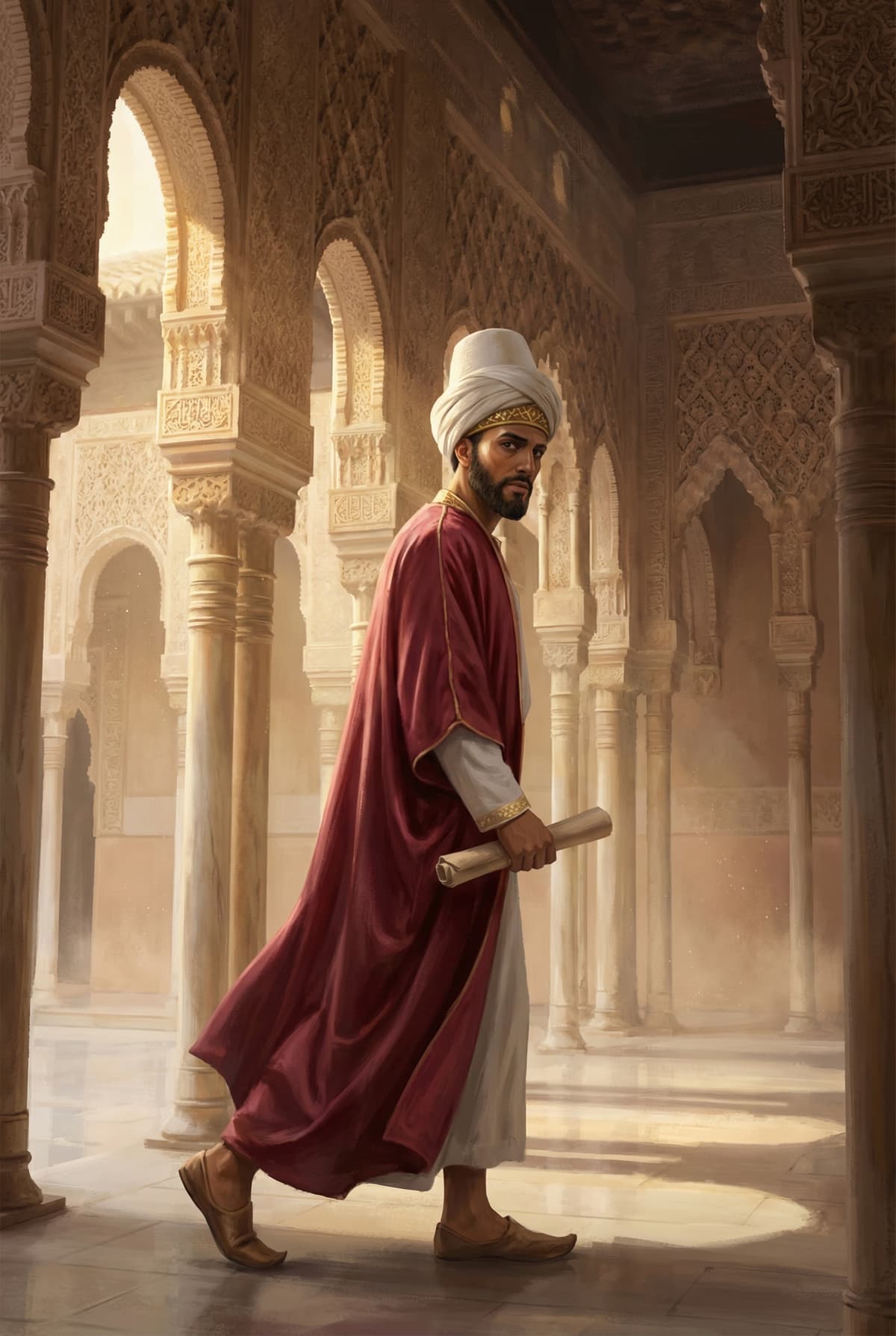 Abu Ishaq al-Sahili portrait