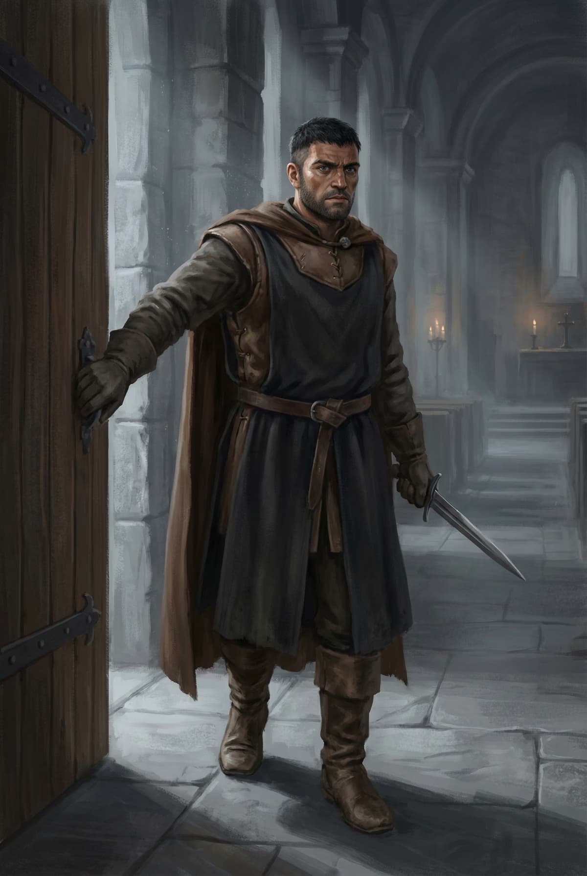 Roger de Kirkpatrick portrait